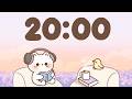 20 Minute Timer 🐱 Study Timer for Classroom Focus