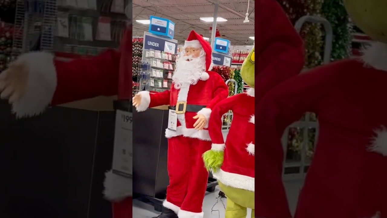 Animatronic Santa At Home Christmas 2025