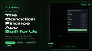 I Built a Canadian Finance App Because Nothing Existed for Us