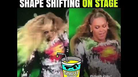 Beyoncé Shape Shifting In Zombie On Stage