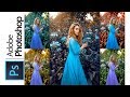 How to change the grass color in Photoshop [Part 1] Sub Es