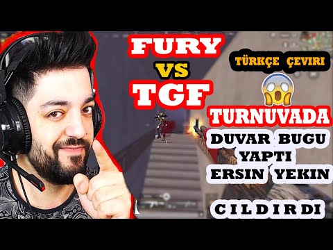 FURY vs TGF !! ERSİN YEKİN CEZAYİ KESTİ !! PUBG MOBİLE