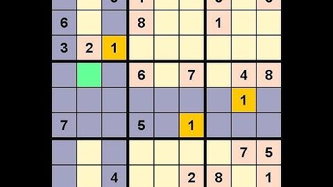 How to Solve Washington Times Sudoku Difficult April 17, 2022