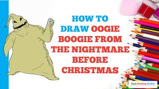 How to Draw Oogie Boogie from the Nightmare before Christmas in a Few Easy Steps: Drawing Tutorial