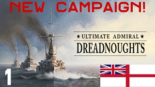 Ultimate Admiral: Dreadnoughts | New Game | Royal Navy  | Part 1 screenshot 2