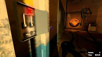 Portal 2 - Co-op - Challenge, BTS, 0 portals