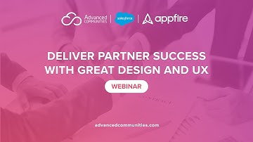 Deliver Partner Success with Great Design and UX on the Salesforce Platform