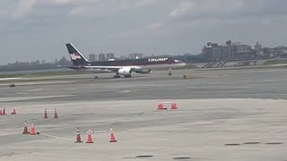 DL1668 A321-211 N338DN Pushback to 10000ft (TRUMP PLANE SEEN AT 1:51 INTO THE VIDEO)