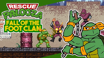 Fall of the Foot Clan - in Color! | TMNT fan game