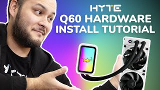 How to install an AIO CPU Water Cooler | HYTE THICC Q60