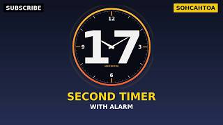 17 seconds Countdown Timer — Workouts Edition