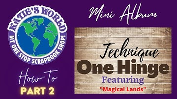 Mini Album Techniques: How-To Build A Hinge PART 2 by Katie