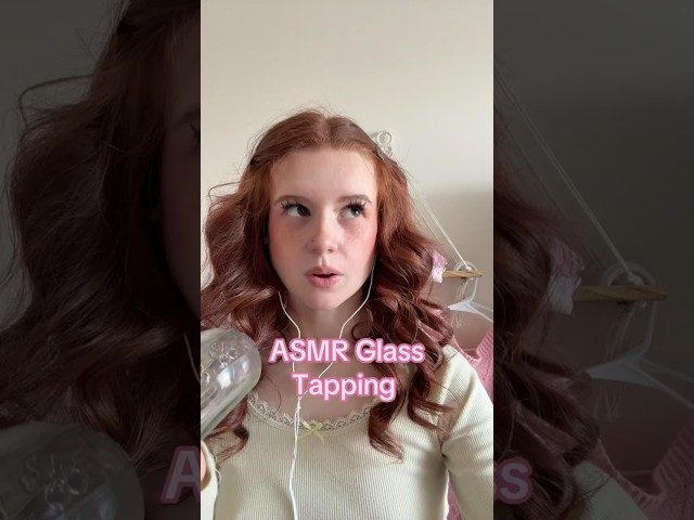 ASMR l Which one sounds better? #visualtingle #asmr #glass #tingles