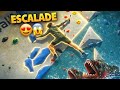 J’apprends l’ESCALADE : de la piste la PLUS FACILE à la PLUS DURE 😍😱
