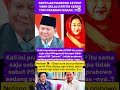 Prabowo akui PDIP keras keritik pemerintah #beritaterkini #prabowo #megawati #puanmaharani #pdip