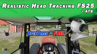 FREE Realistic Head Tracking | OpenTrack Tutorial FS25 + ATS screenshot 4