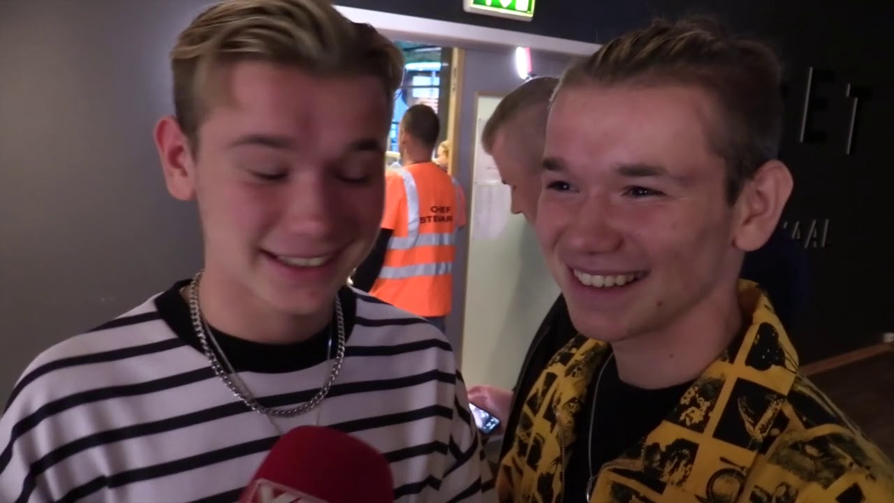 Marcus & Martinus Meeting Manchester United Players In Oslo Norway