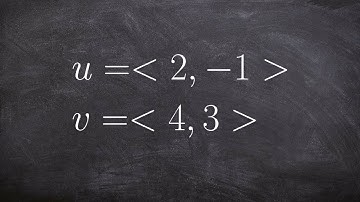 Graphing a vector by applying a negative scalar