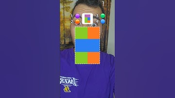 Painting New Pictures Coloring puzzle game effect Part 1 #paintingshorts #colorgame #painting