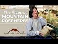 The faces of mountain rose herbs