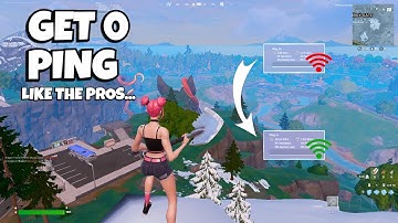 How The PROS Get 0 Ping In Fortnite! (Secrets & Optimizations)