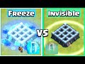 Freeze Spell VS Invisible Spell | Clash of Clans