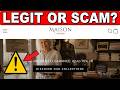 Maison Vivienne Reviews - Legit or Another Scam Store?