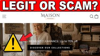 Maison Vivienne Reviews - Legit or Another Scam Store?