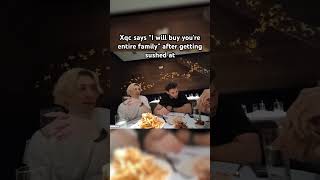 Xqc says “I will buy you’re entire family” after getting sushed at