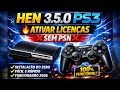 4.93 PS3 HEN 3.5.0 COMO INSTALAR + ATIVE A LICENÇAS SEM A PSN PASSO A PASSO 