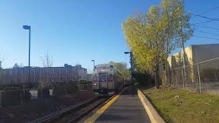 MBTA 626 leaving Needham Heights Station