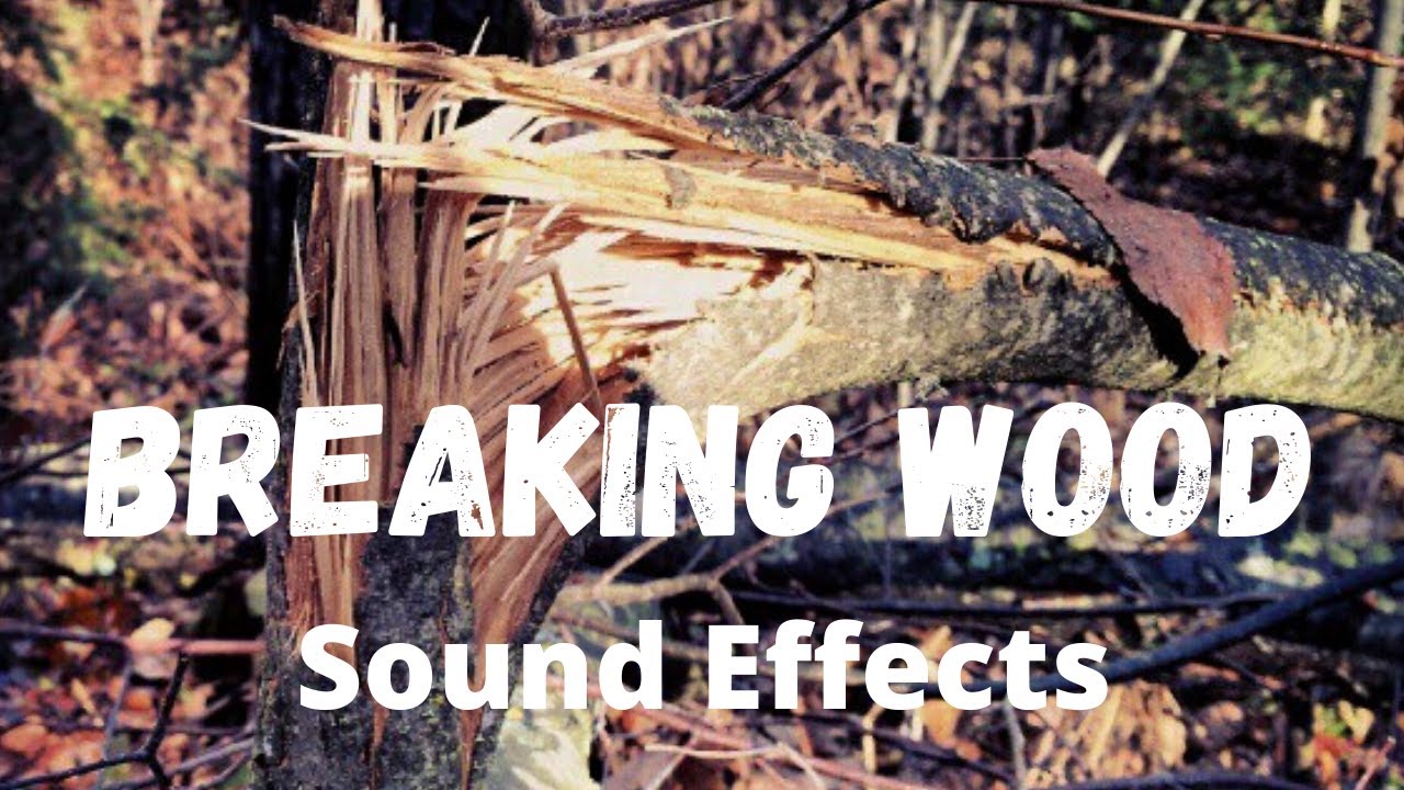 Breaking Wood Sound Effect Crate Shattering YouTube