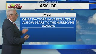 Ask Joe - Why did we have a slow start to Hurricane season.