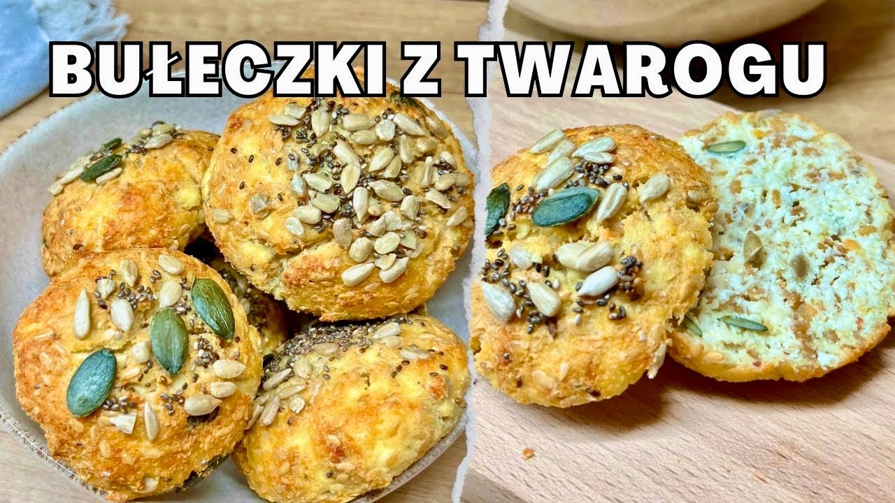 Bułeczki niskowęglowodanowe | Śniadanie białkowo - tłuszczowe| | Dieta Keto Low Carb