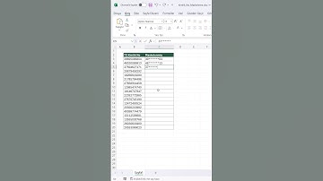 Excel’de TC No Maskeleme! #excel #exceltips #exceltutorial #microsoftexcel