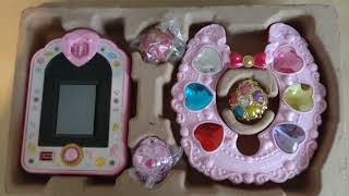 Unboxing Hugtto Precure Mirai Pad & Memorial Cure Clock Set Dx