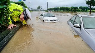 How We Unclogged a Flooded Street Drain After Heavy Rain