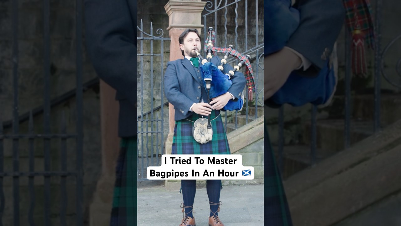 Я пытался освоить волынку за час
