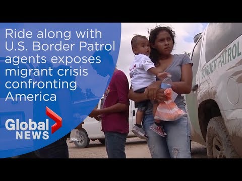 Reporters join U.S. Border Patrol for ride along of America's busiest migrant entry point
