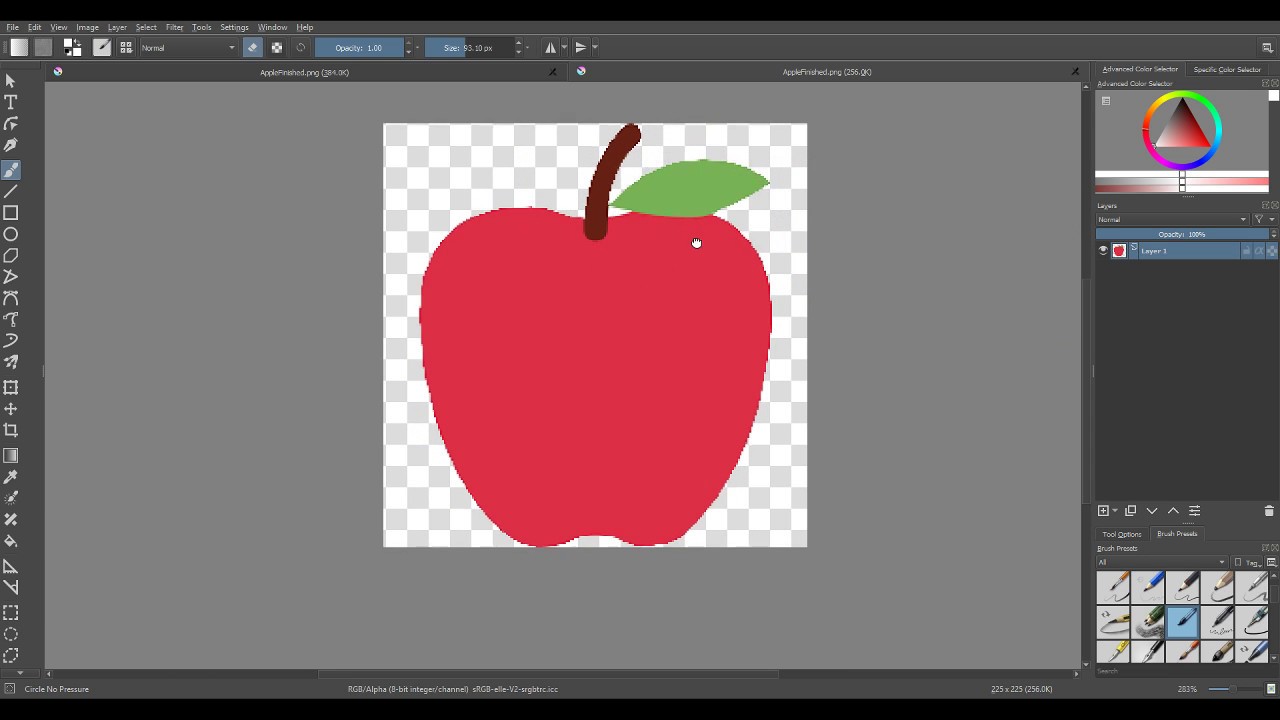 How To: Remove the background of an Image on Krita - YouTube