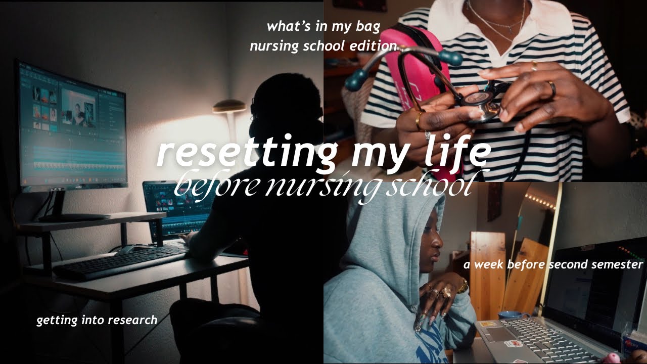How I spent my last week before nursing school 🩺| organizing & productivity, back to school prep