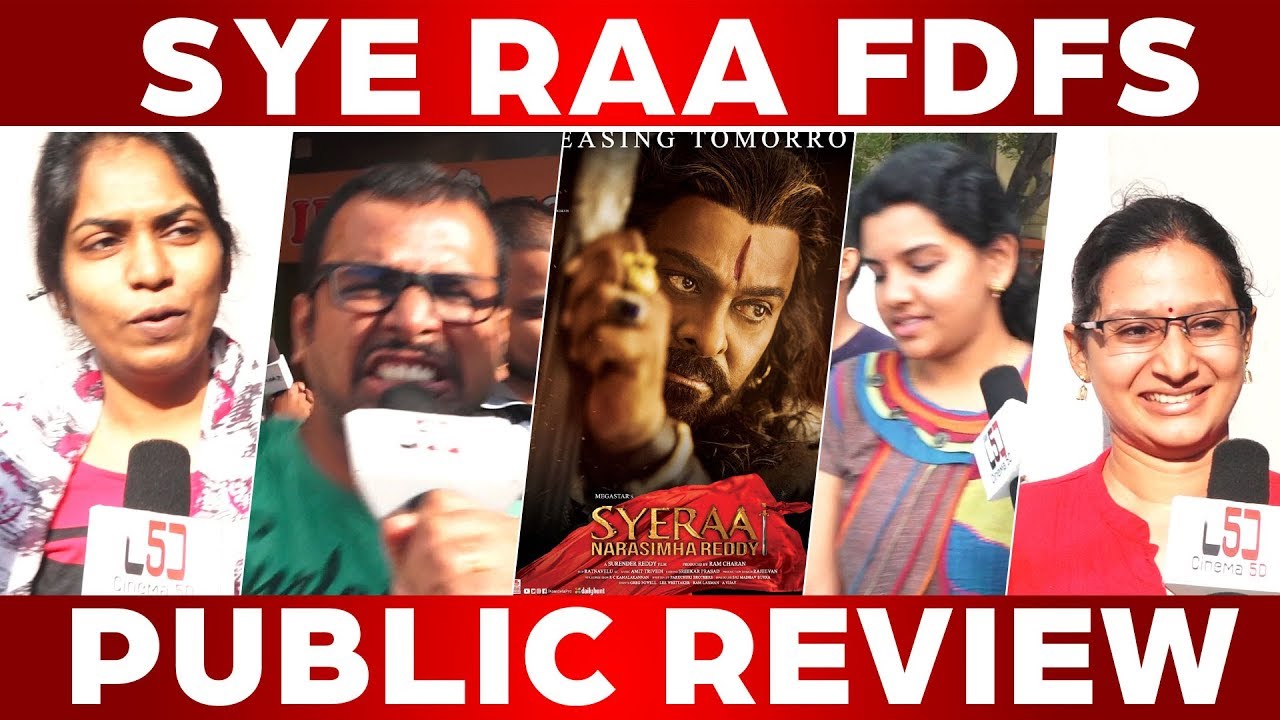 Sye Raa Public Review | Uncut Review | C5D