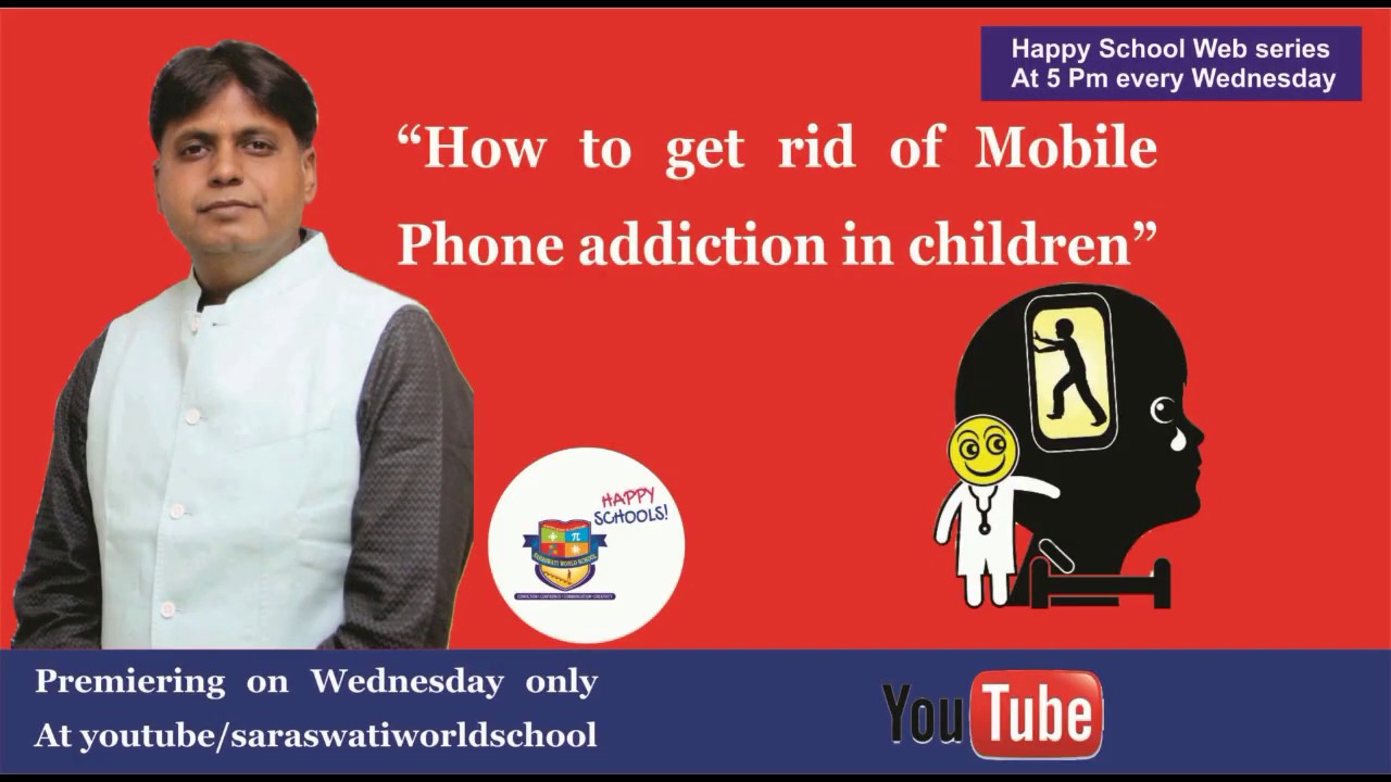 how to get rid of mobile addiction in children - YouTube