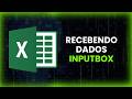 VBA #06 - Como utilizar o INPUTBOX no Excel com VBA? | MACROS | Tutorial completo