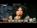 Motley Crue on Larry King Live Interview 2008-06-20 Cruefest Launch