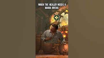 When the healer needs a mana break #wow #worldofwarcraft #warcraft