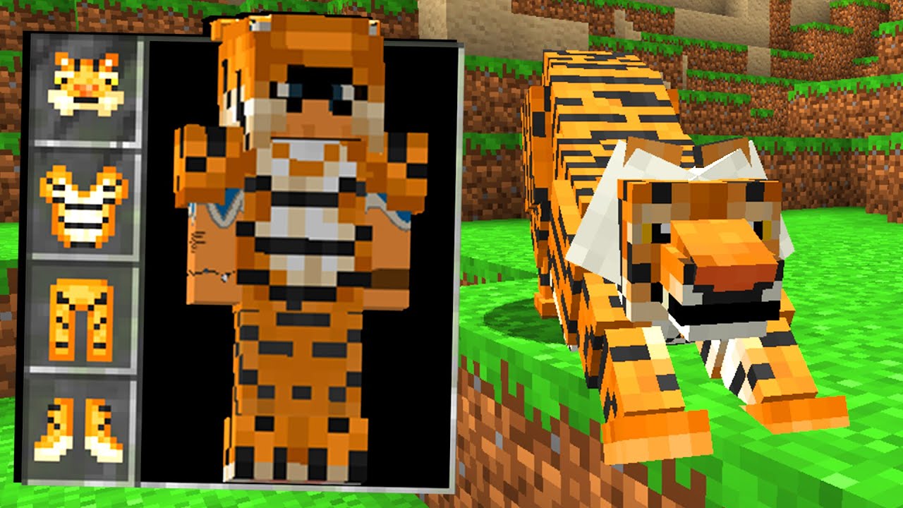 HO CREATO L'ARMATURA DELLA TIGRE SU MINECRAFT - TIMECRAFT ITA - YouTube