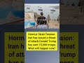 Hormuz Strait Tension:Iran has issued a threat of attack.Donald | #usashorts #trendingshorts