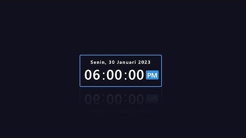 Make a Digital Clock Using HTML, CSS & Javascript