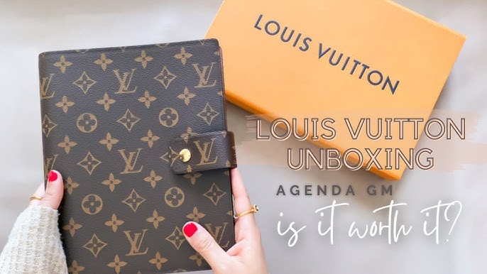 Unboxing Louis Vuitton GM Large Ring Agenda 